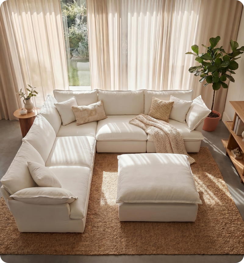 How to Style a Modular Sofa Like an Interior Designer