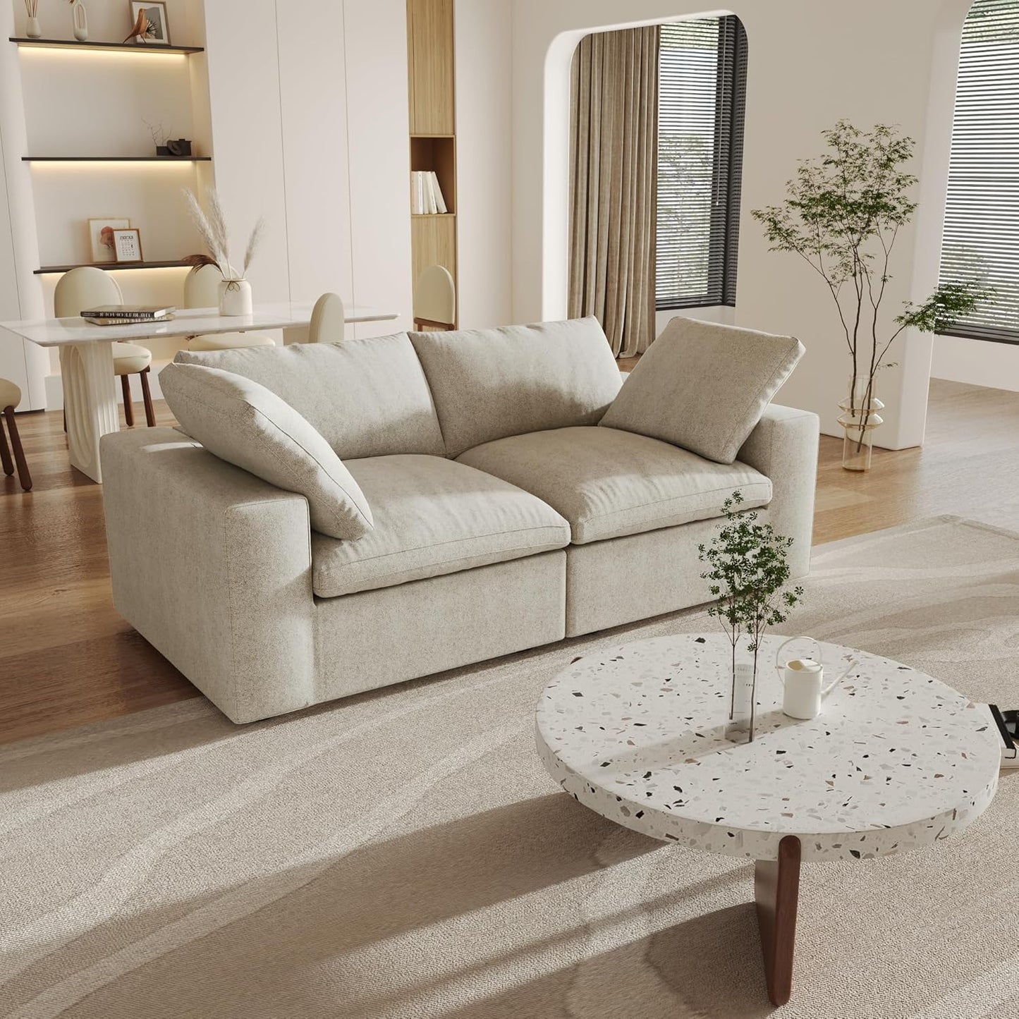 CloudComfort™ Modular Washable Classic Sofa