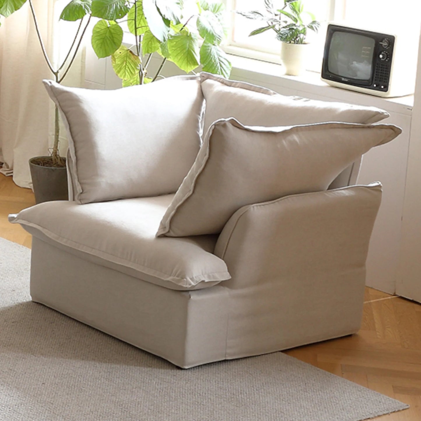 CloudComfort™ Modular Washable Luxe Sofa