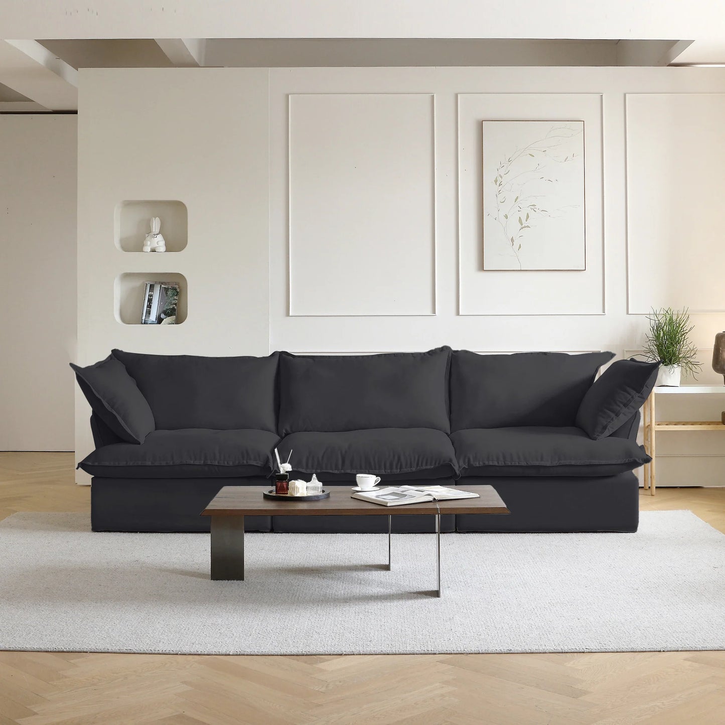 CloudComfort™ Modular Washable Luxe Sofa