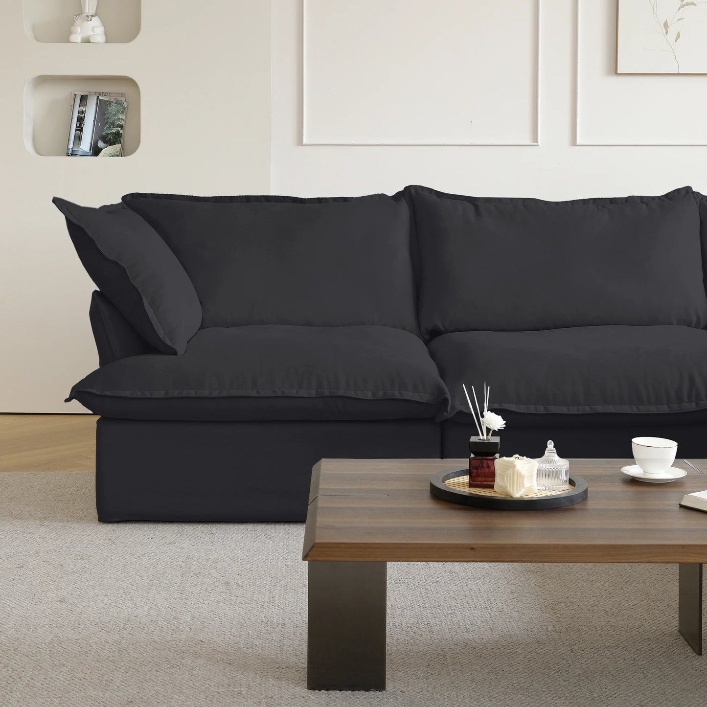 CloudComfort™ Modular Washable Luxe Sofa