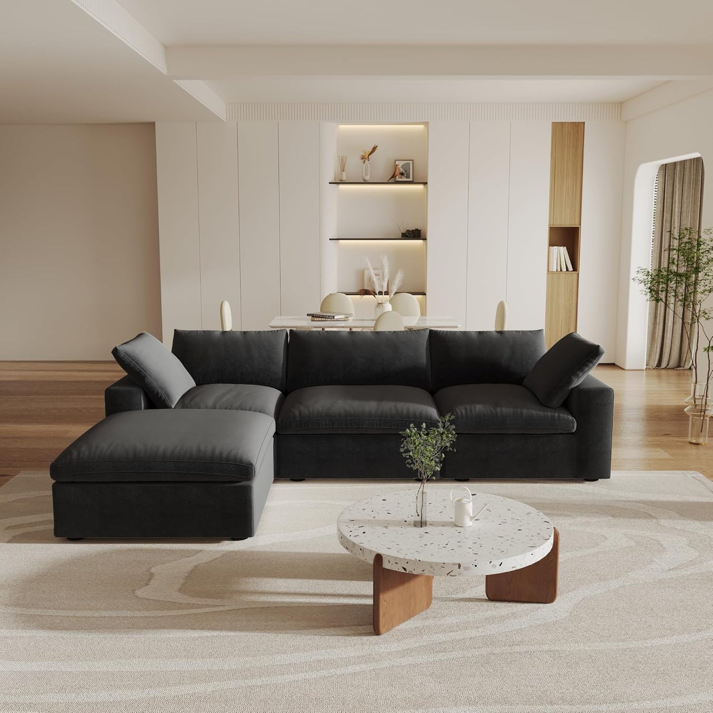 CloudComfort™ Modular Washable Classic Sofa