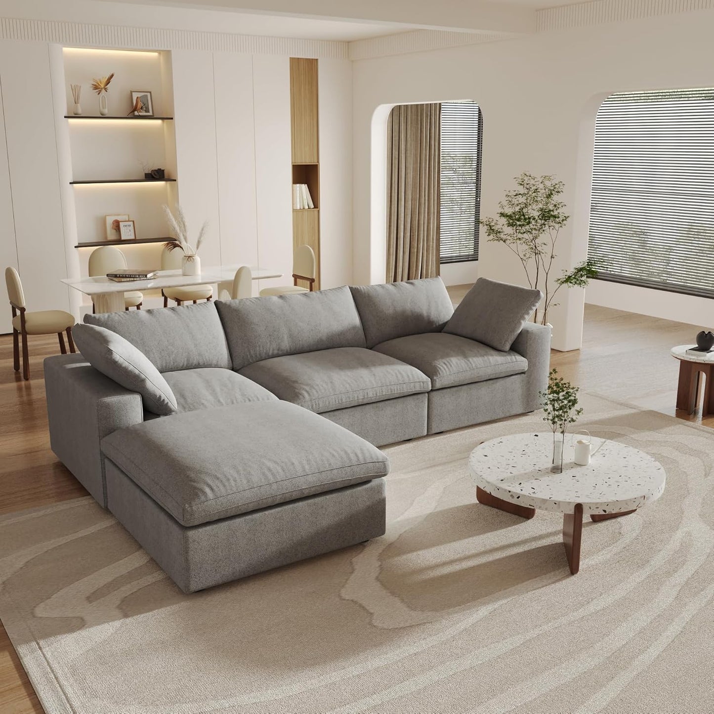 CloudComfort™ Modular Washable Classic Sofa