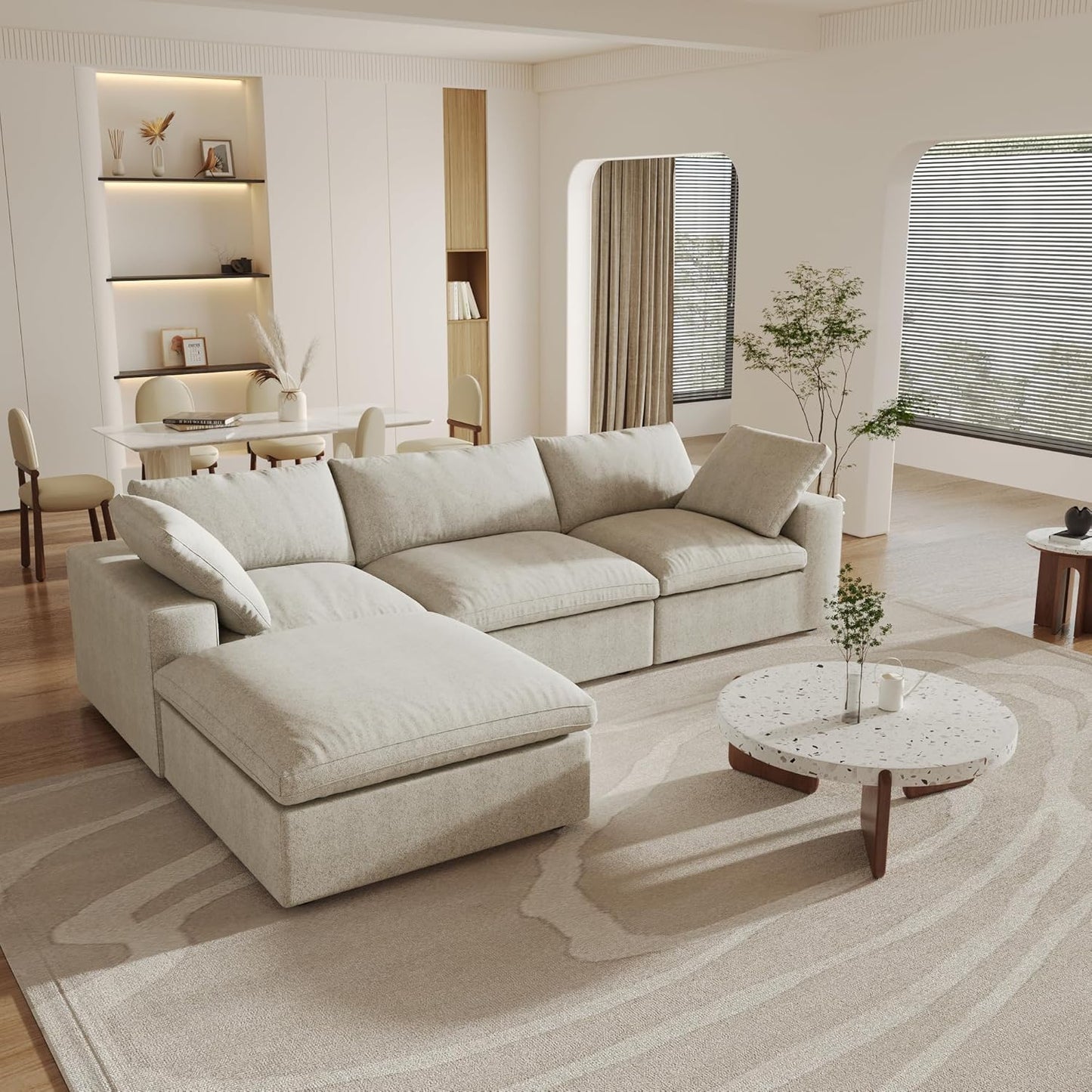 CloudComfort™ Modular Washable Classic Sofa