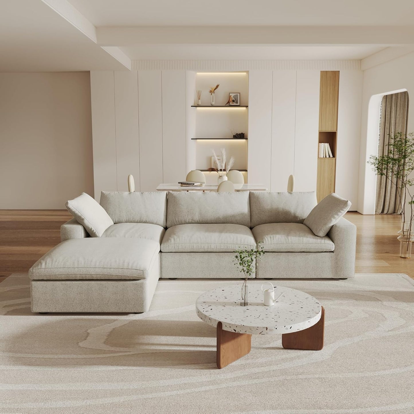 CloudComfort™ Modular Washable Classic Sofa