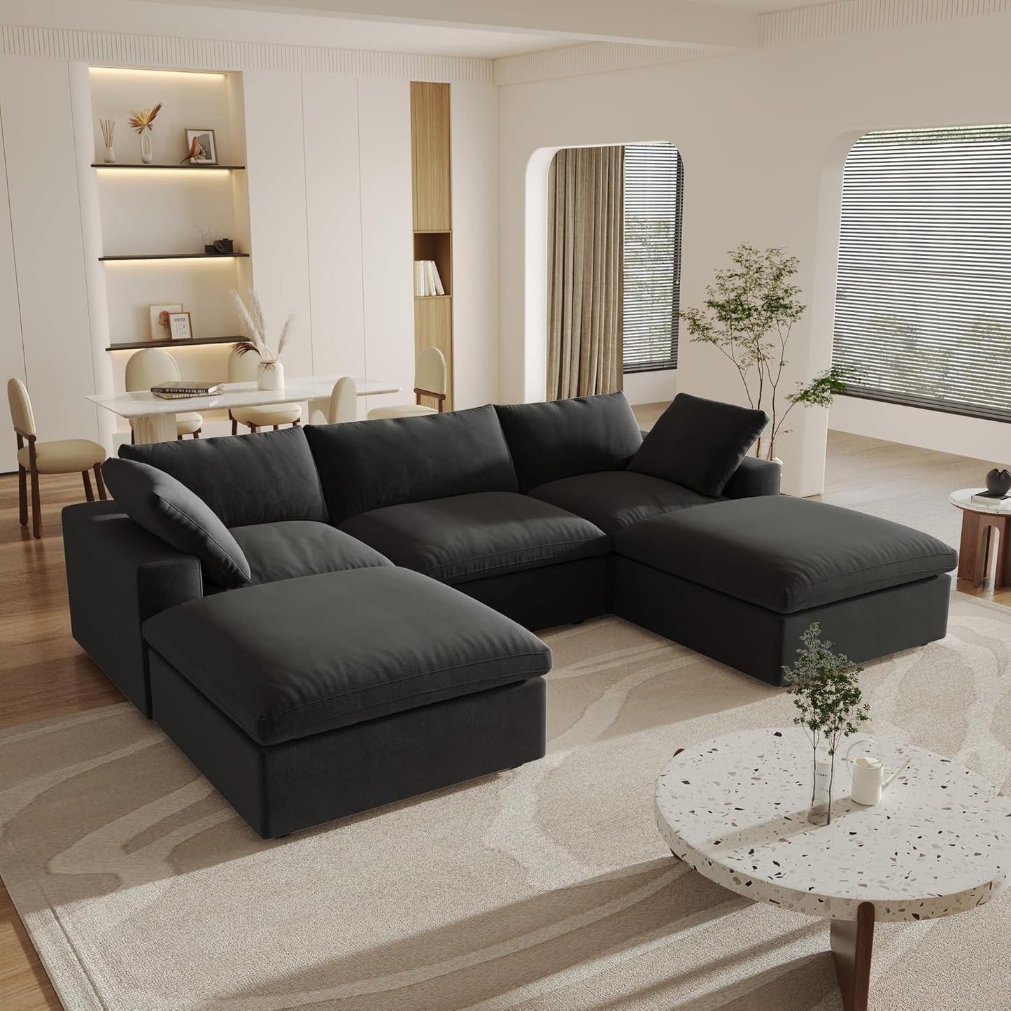 CloudComfort™ Modular Washable Classic Sofa