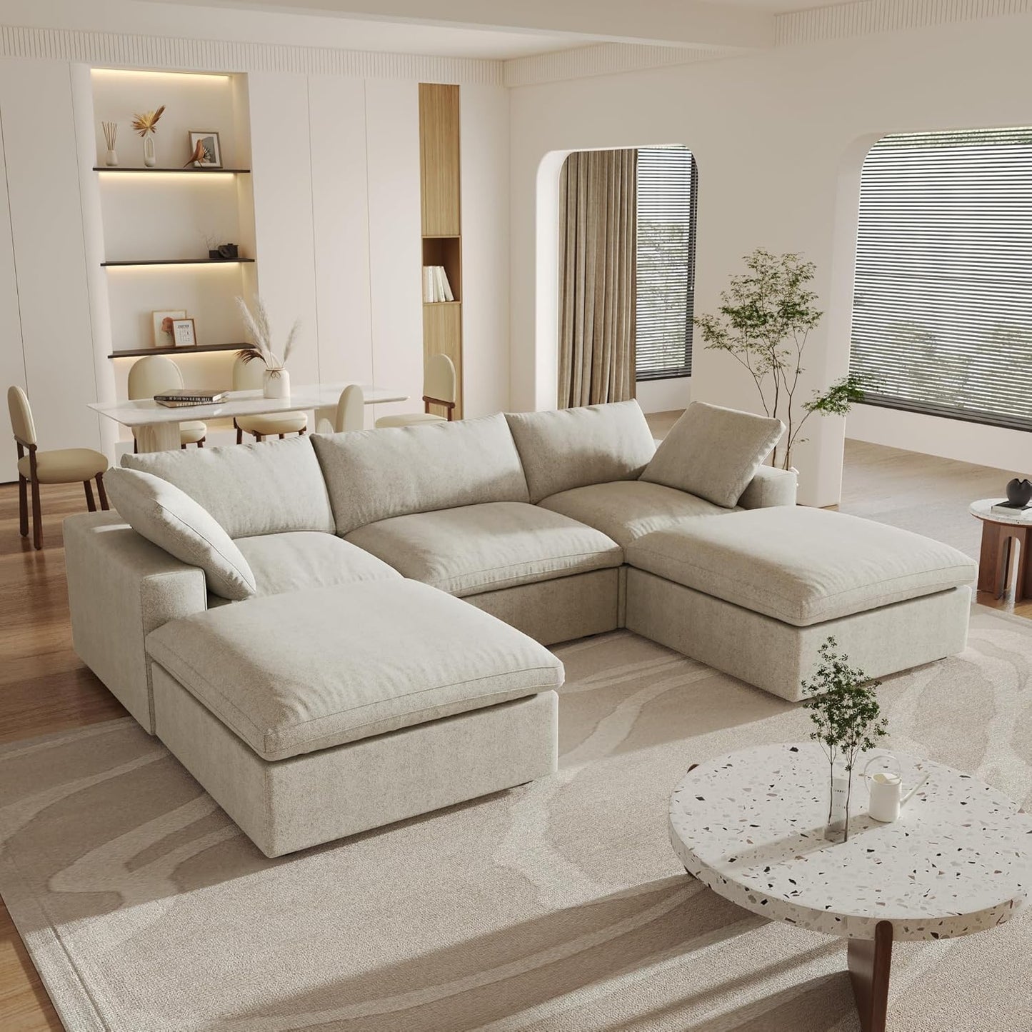 CloudComfort™ Modular Washable Classic Sofa