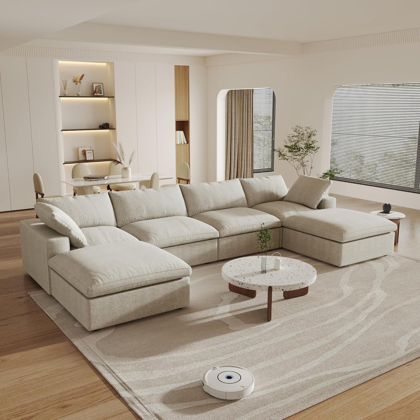 CloudComfort™ Modular Washable Classic Sofa