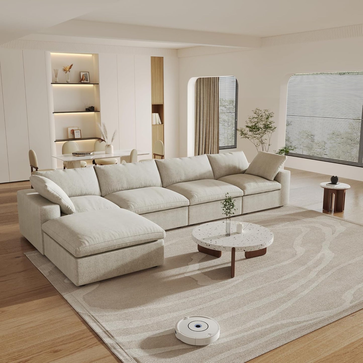 CloudComfort™ Modular Washable Classic Sofa