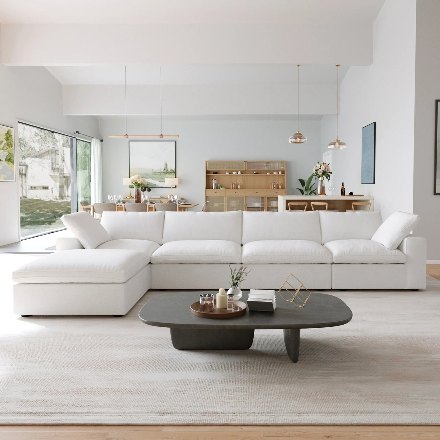 CloudComfort™ Modular Washable Classic Sofa