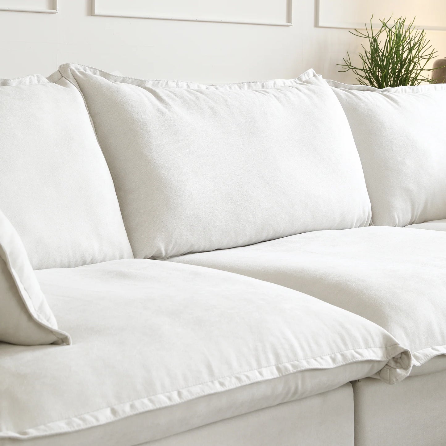 CloudComfort™ Modular Washable Luxe Sofa