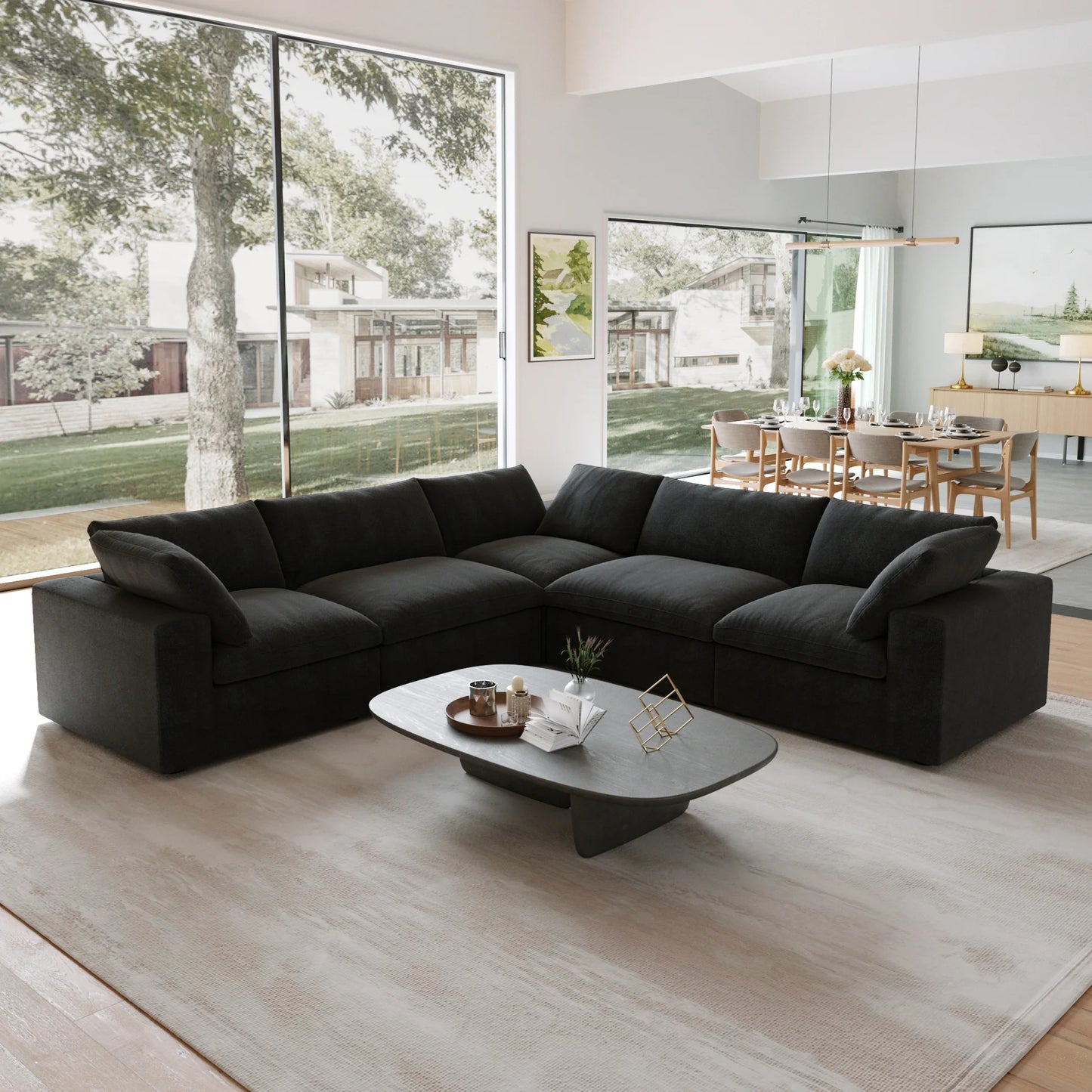CloudComfort™ Modular Washable Classic Sofa