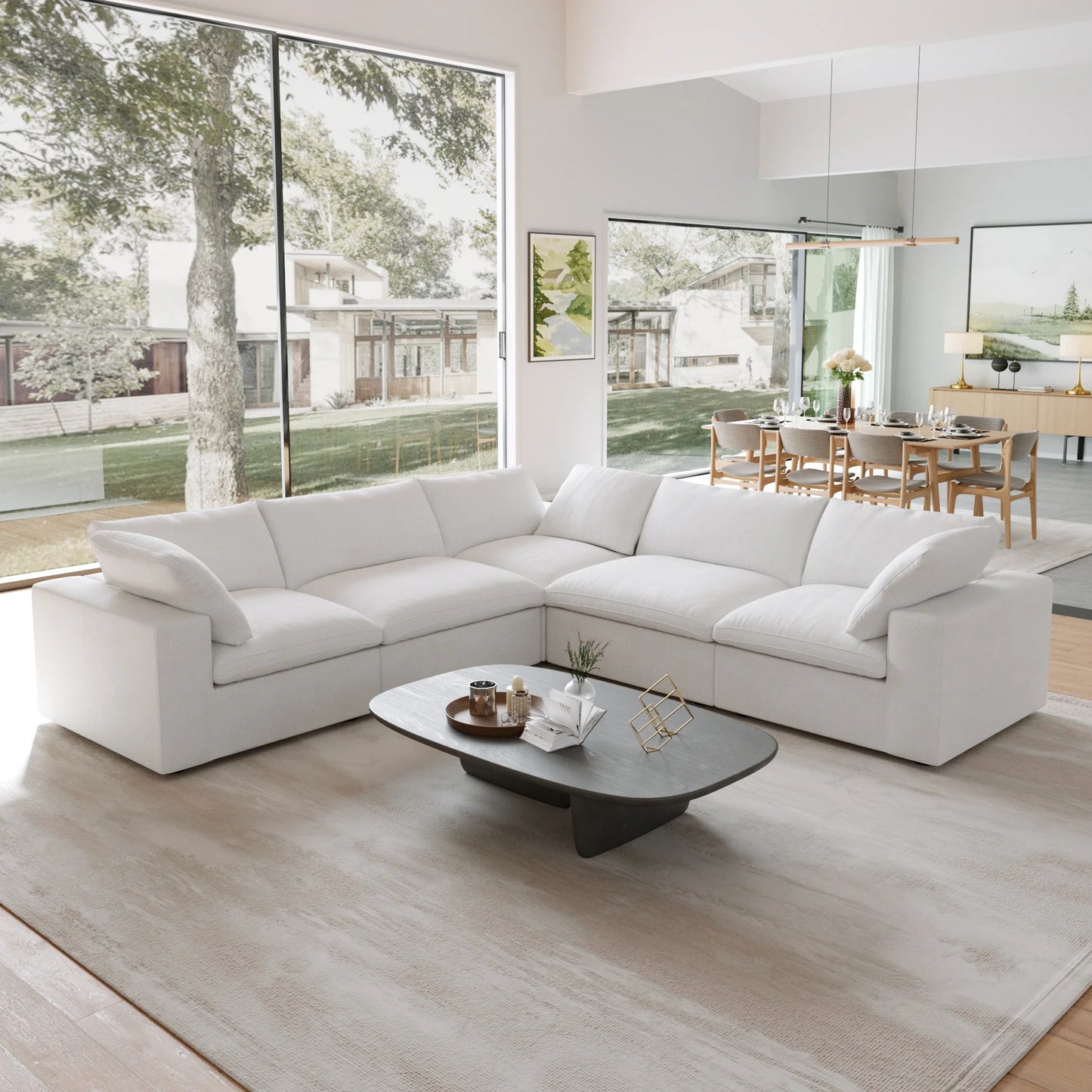 CloudComfort™ Modular Washable Classic Sofa