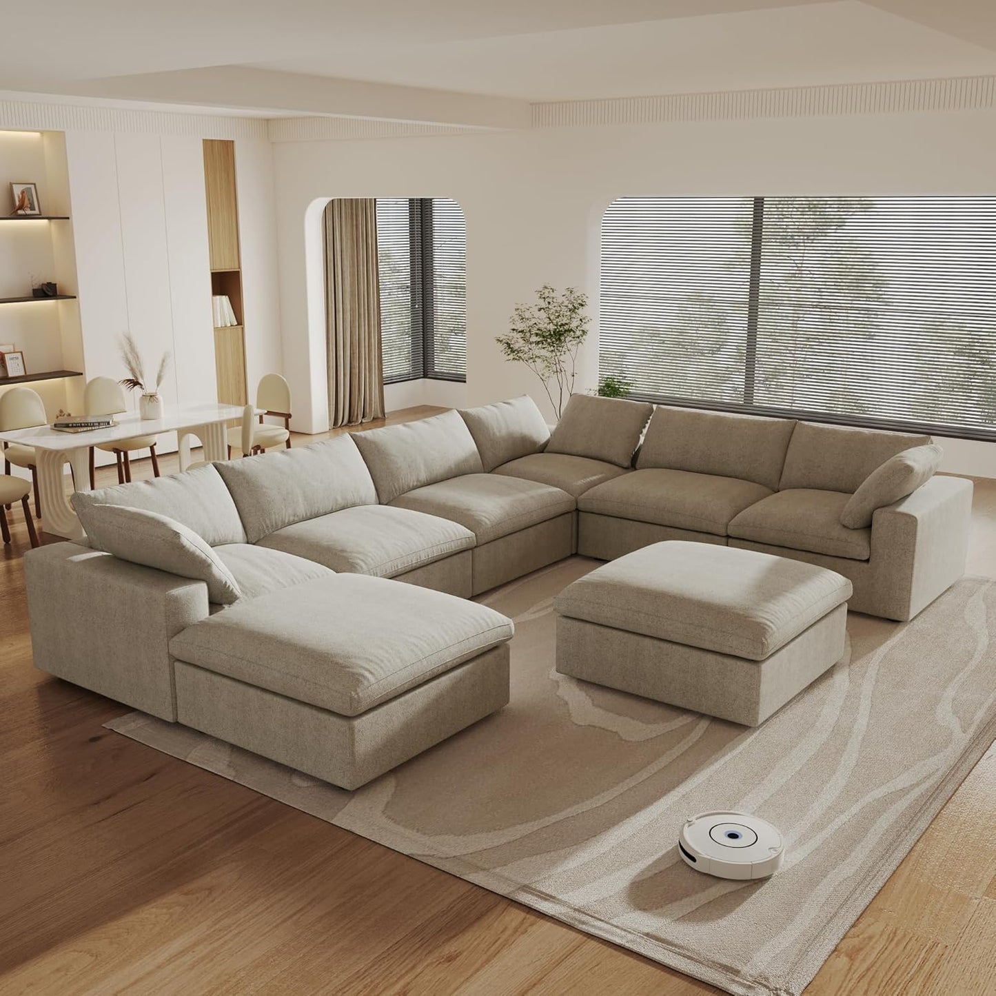 CloudComfort™ Modular Washable Classic Sofa
