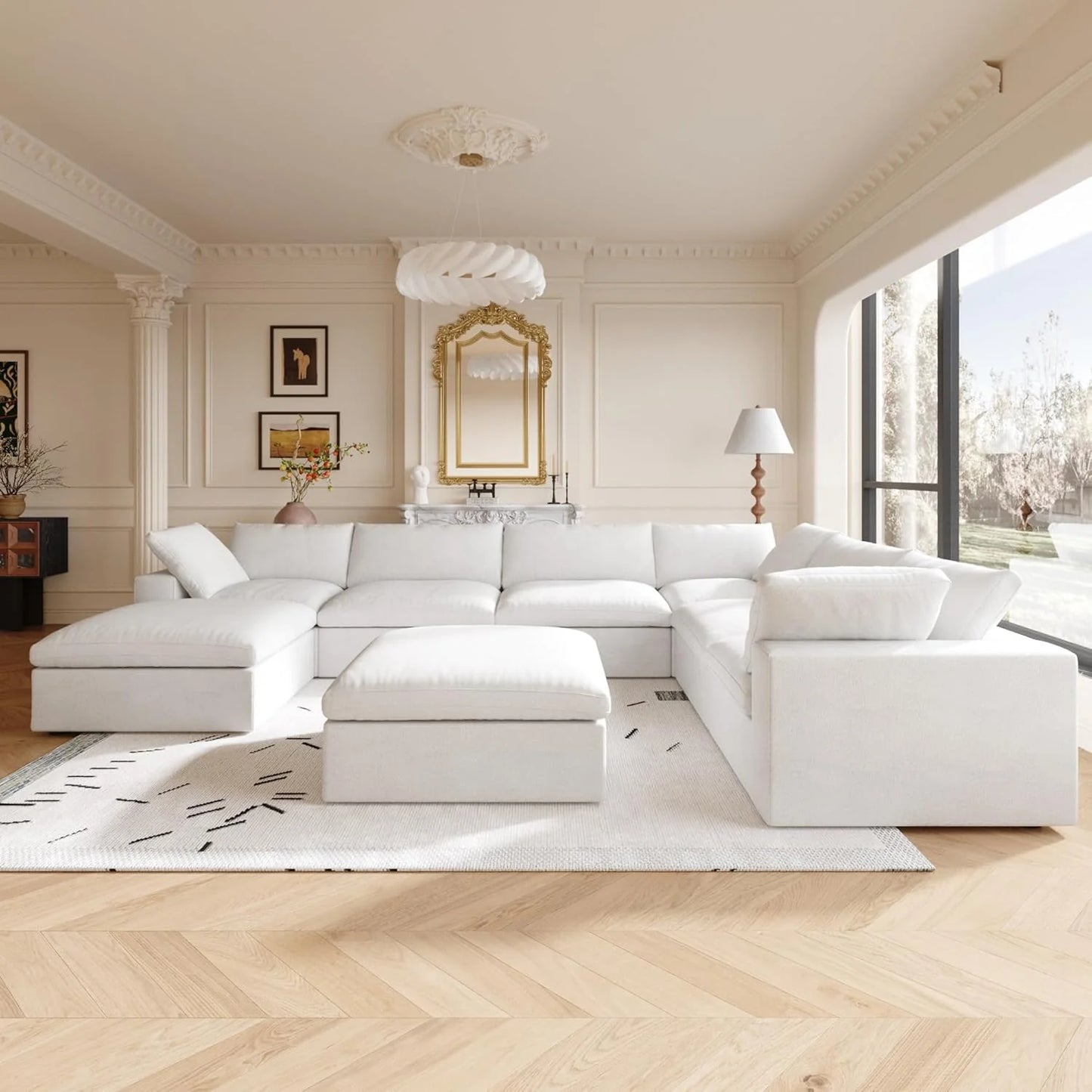 CloudComfort™ Modular Washable Classic Sofa