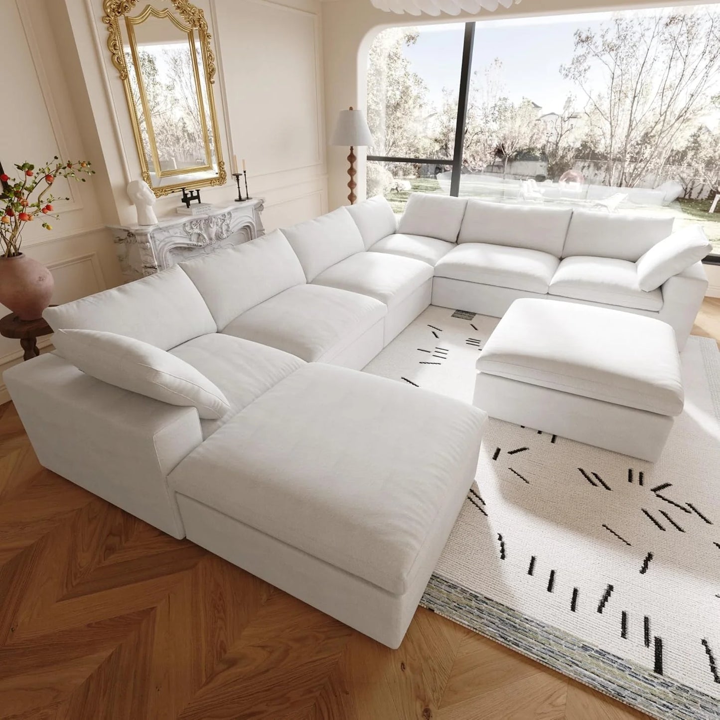CloudComfort™ Modular Washable Classic Sofa