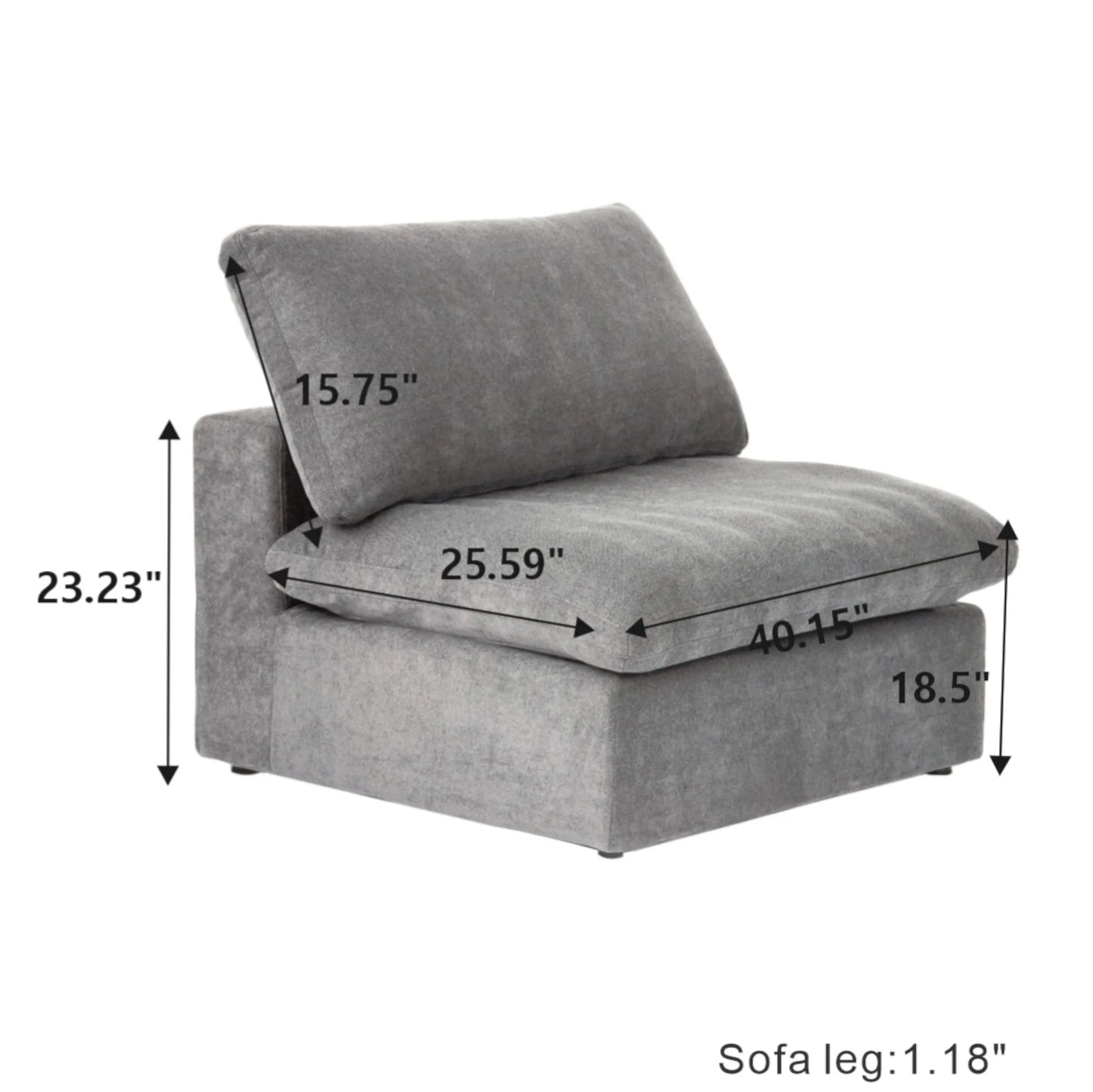 CloudComfort™ Modular Classic Pieces