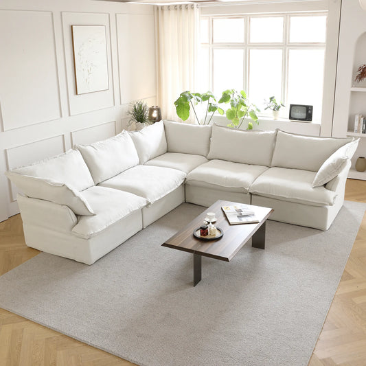 CloudComfort™ Modular Washable Luxe Sofa