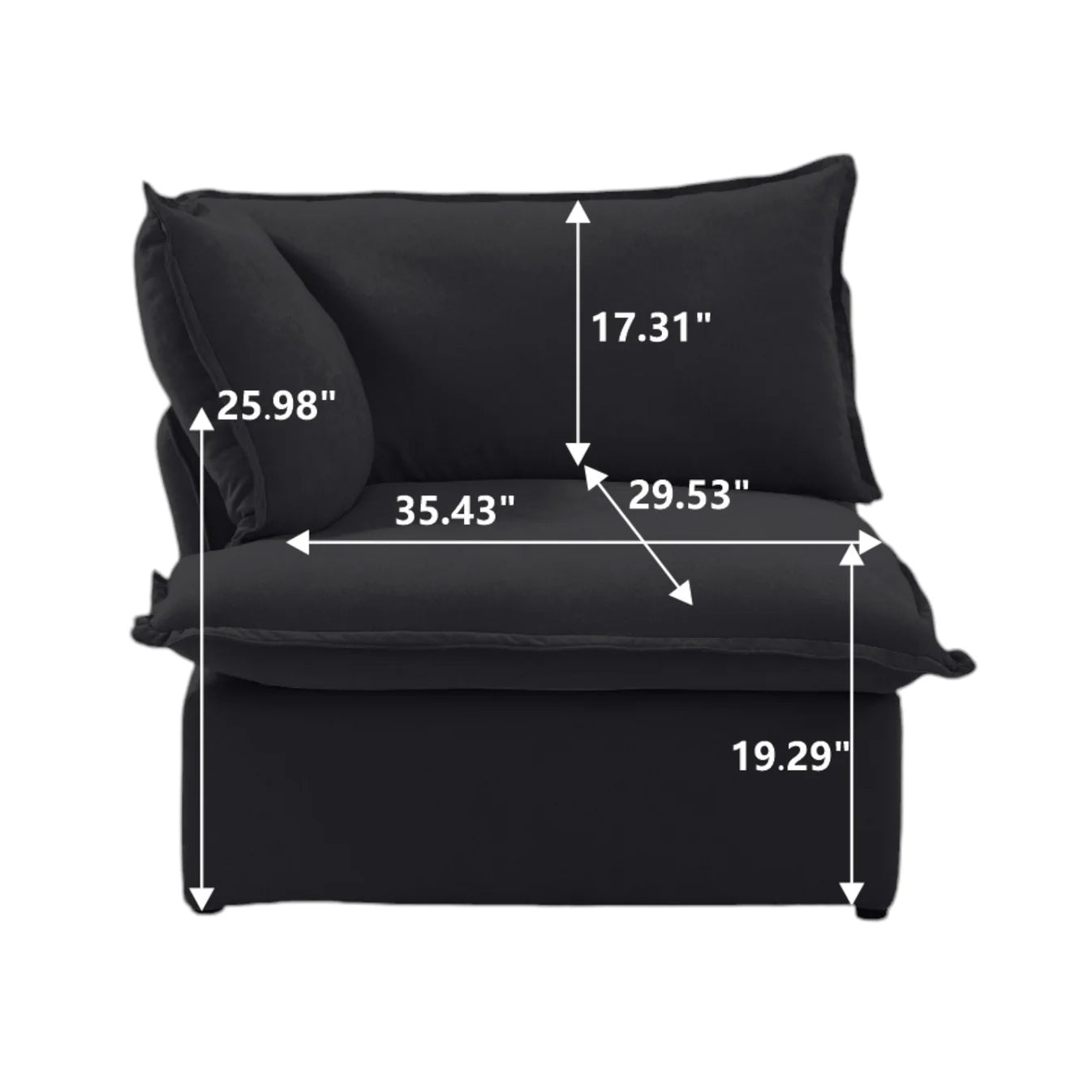 CloudComfort™ Modular Luxe Pieces