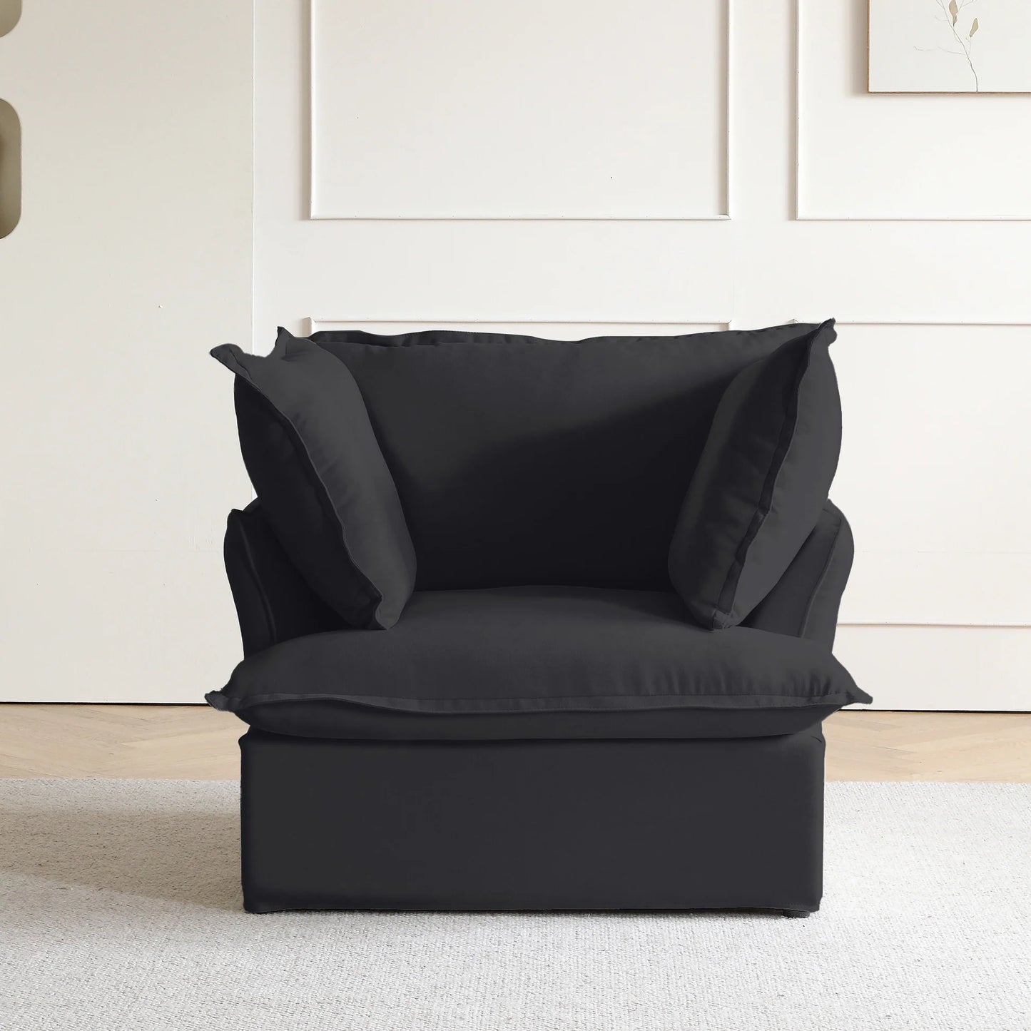 CloudComfort™ Modular Washable Luxe Sofa