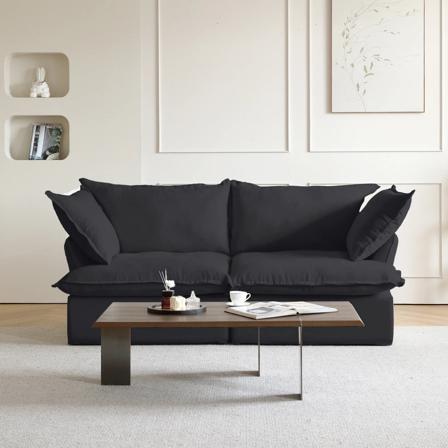CloudComfort™ Modular Washable Luxe Sofa