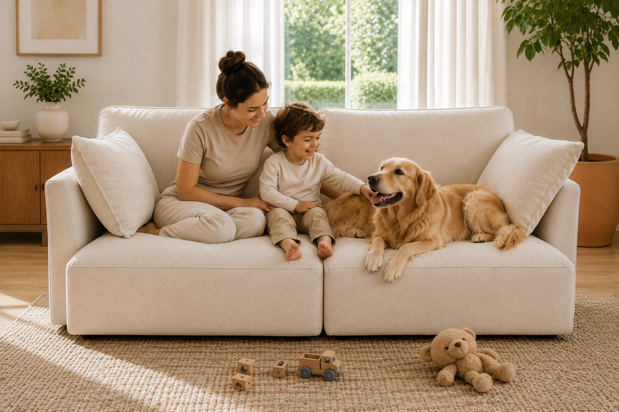Best Washable Sofas for Dogs & Kids (2026 Buyer's Guide)