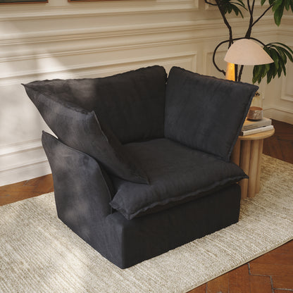 CloudComfort™ Modular Washable Luxe Sofa - Armchair