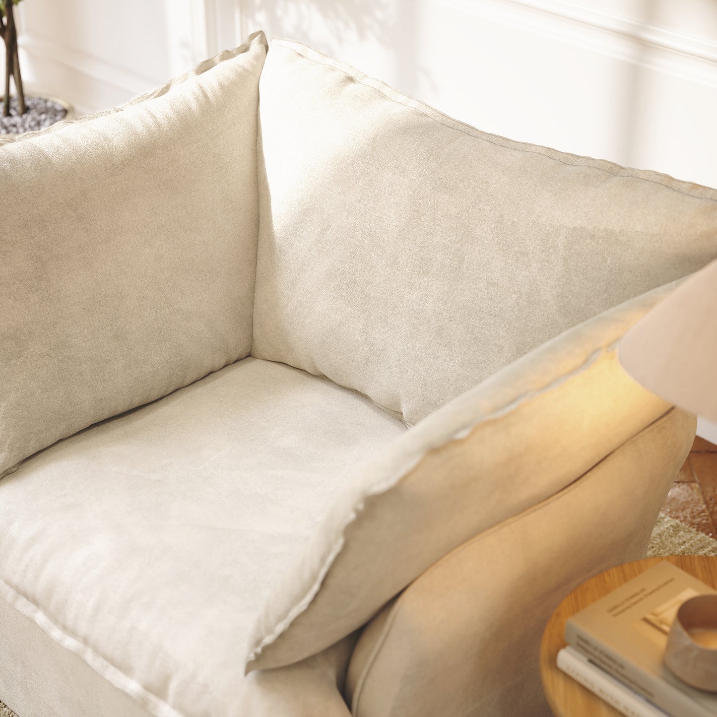 CloudComfort™ Modular Washable Luxe Sofa - Armchair