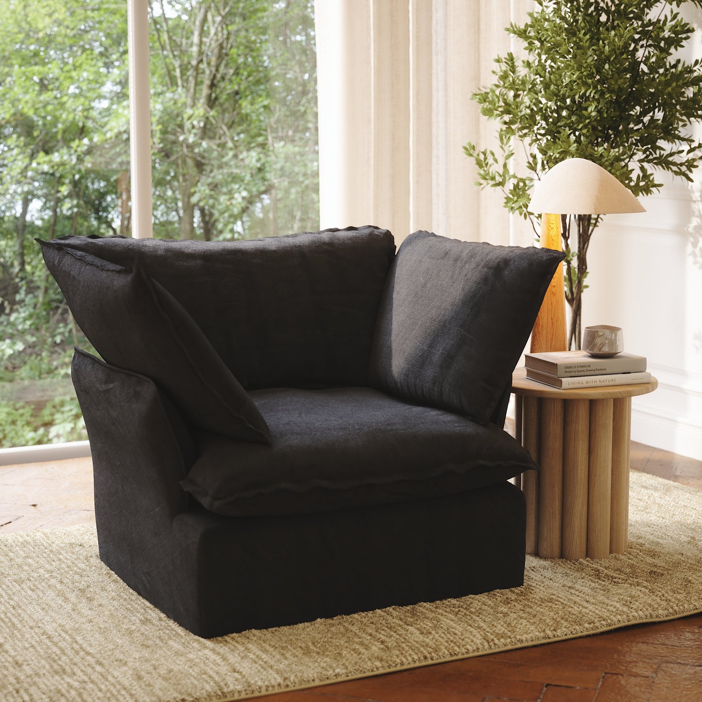 CloudComfort™ Modular Washable Luxe Sofa - Armchair