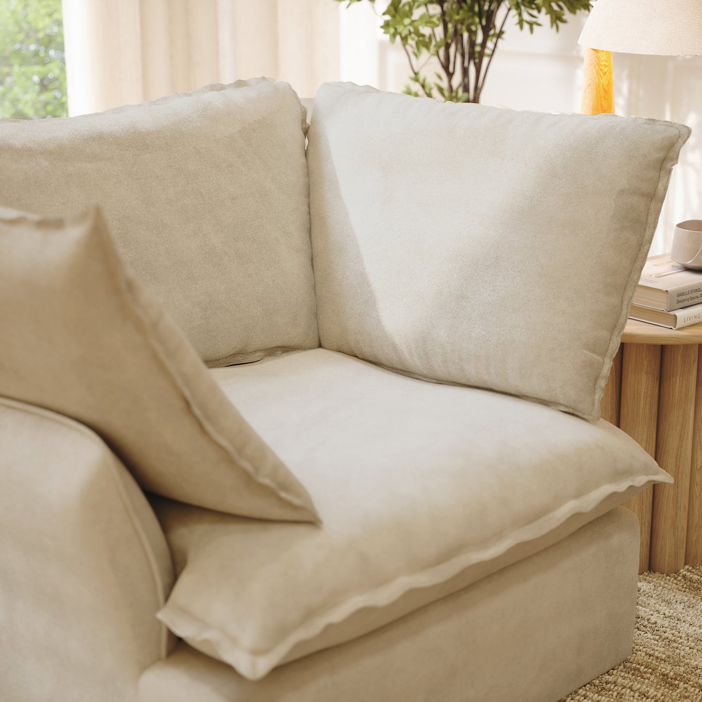 CloudComfort™ Modular Washable Luxe Sofa - Armchair