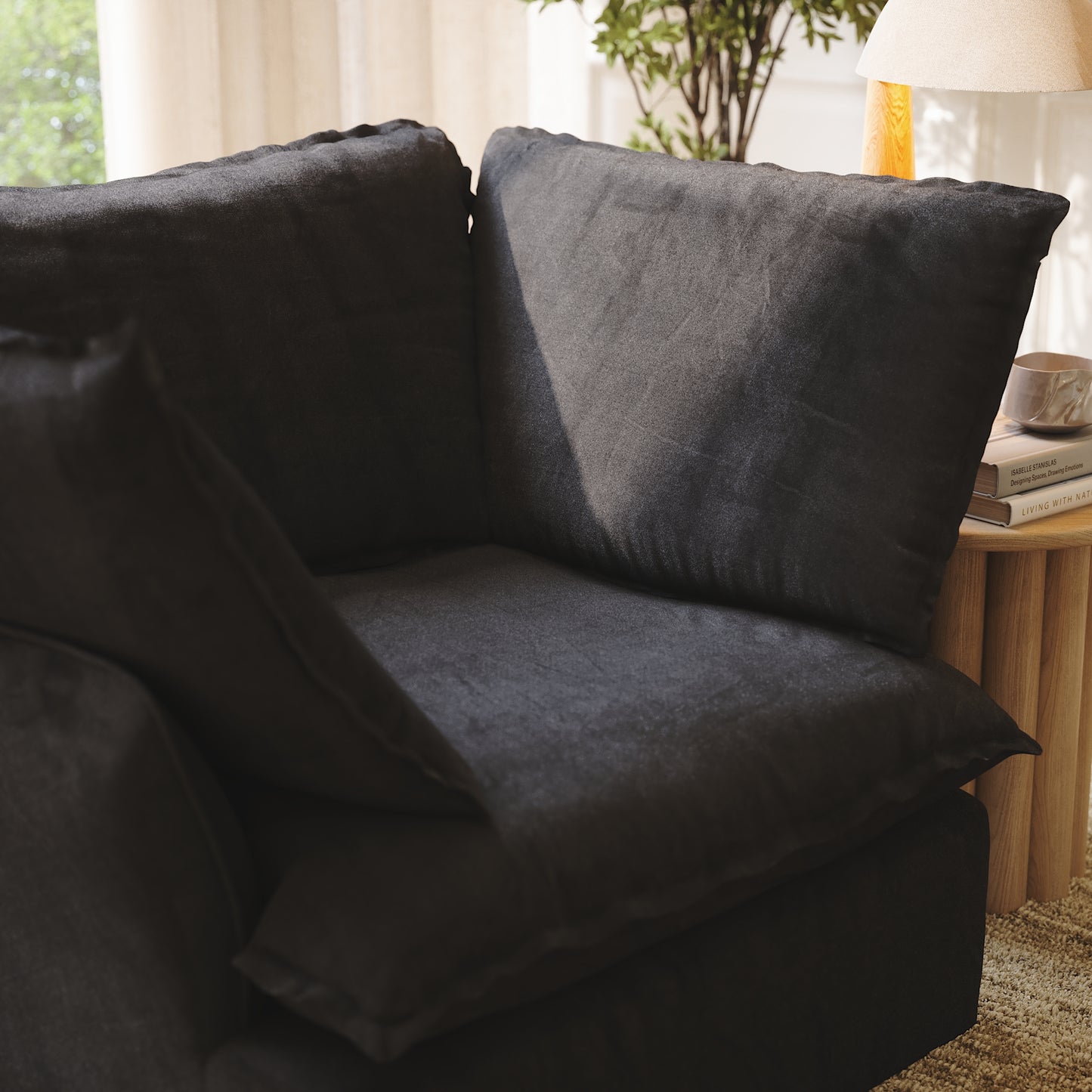 CloudComfort™ Modular Washable Luxe Sofa - Armchair