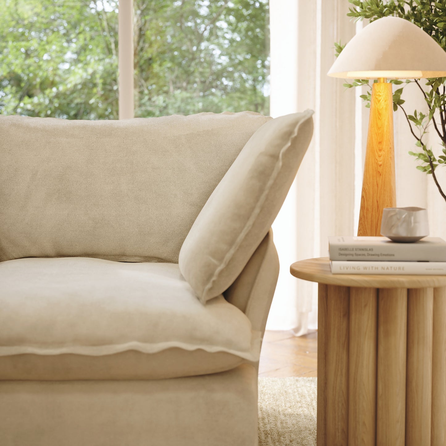 CloudComfort™ Modular Washable Luxe Sofa - Armchair