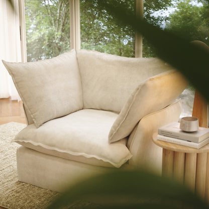CloudComfort™ Modular Washable Luxe Sofa - Armchair