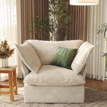 CloudComfort™ Modular Washable Luxe Sofa - Armchair