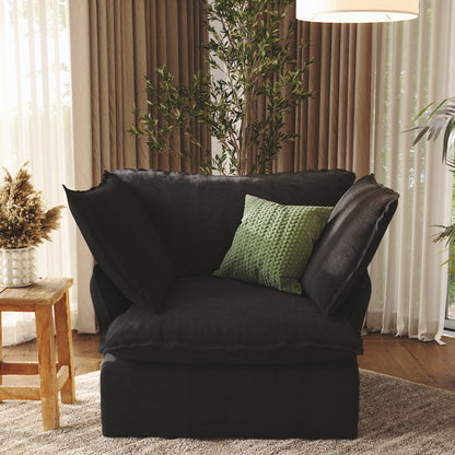 CloudComfort™ Modular Washable Luxe Sofa - Armchair
