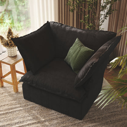 CloudComfort™ Modular Washable Luxe Sofa - Armchair