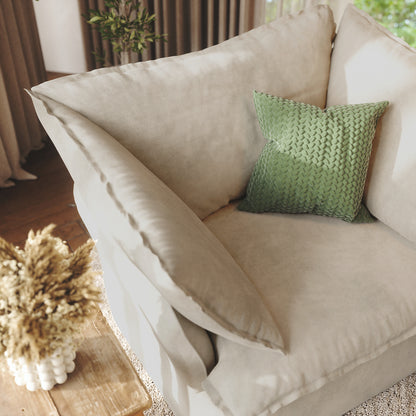 CloudComfort™ Modular Washable Luxe Sofa - Armchair