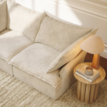 CloudComfort™ Modular Washable Luxe Sofa - 2 Seater Sofa