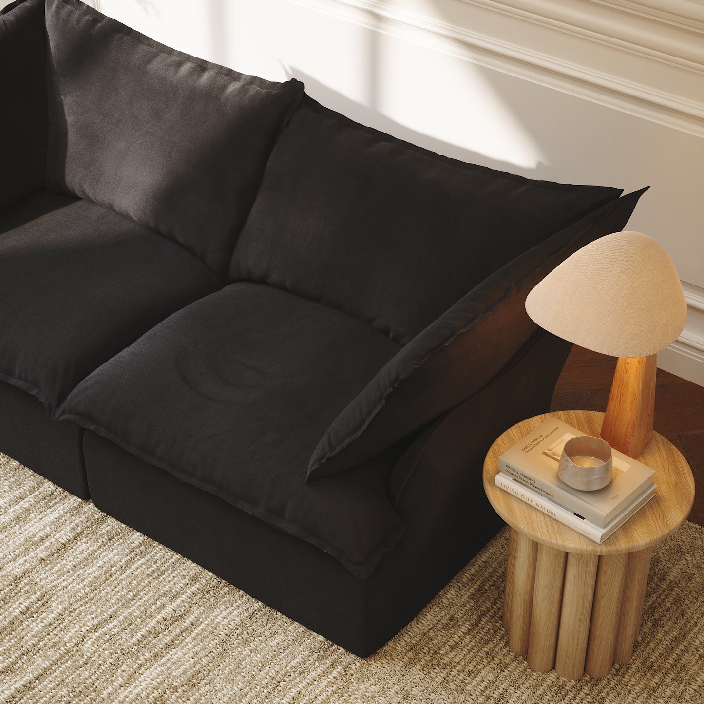 CloudComfort™ Modular Washable Luxe Sofa - 2 Seater Sofa
