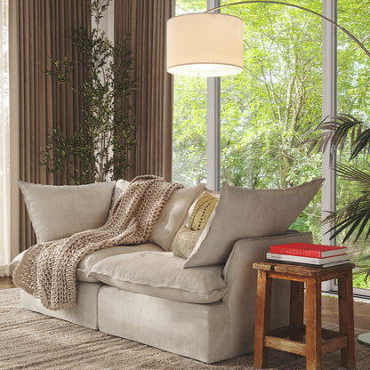 CloudComfort™ Modular Washable Luxe Sofa - 2 Seater Sofa