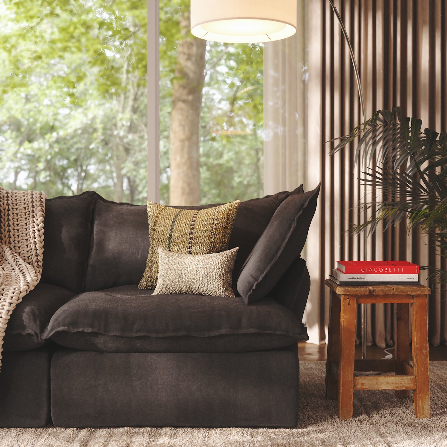 CloudComfort™ Modular Washable Luxe Sofa - 2 Seater Sofa