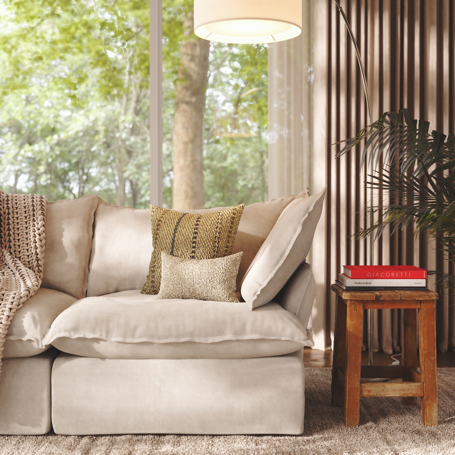 CloudComfort™ Modular Washable Luxe Sofa - 2 Seater Sofa