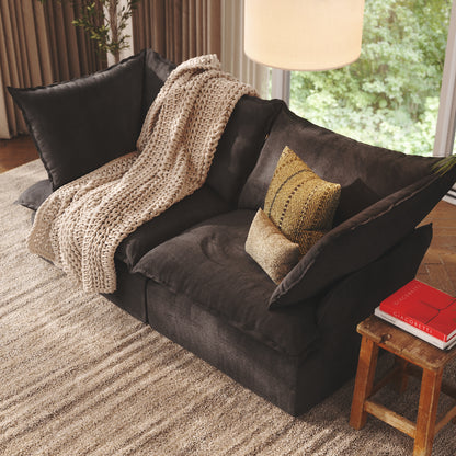 CloudComfort™ Modular Washable Luxe Sofa - 2 Seater Sofa