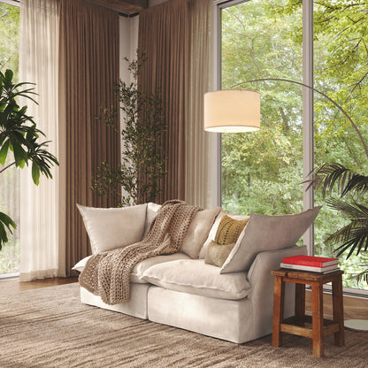 CloudComfort™ Modular Washable Luxe Sofa - 2 Seater Sofa
