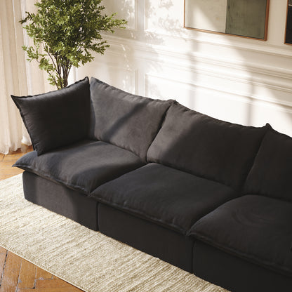 CloudComfort™ Modular Washable Luxe Sofa - 3 Seater Sofa