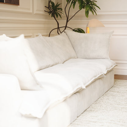 CloudComfort™ Modular Washable Luxe Sofa - 3 Seater Sofa