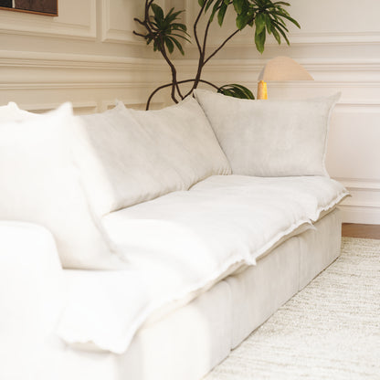 CloudComfort™ Modular Washable Luxe Sofa - 3 Seater Sofa