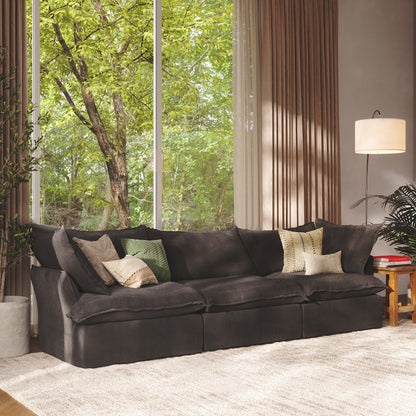 CloudComfort™ Modular Washable Luxe Sofa - 3 Seater Sofa