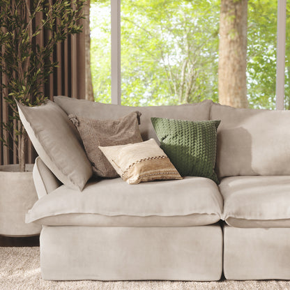CloudComfort™ Modular Washable Luxe Sofa - 3 Seater Sofa