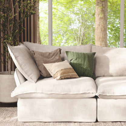 CloudComfort™ Modular Washable Luxe Sofa - 3 Seater Sofa